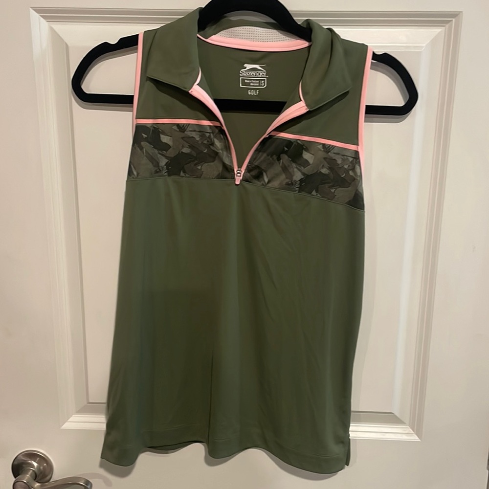 Slazenger Golf Sleeveless Polo